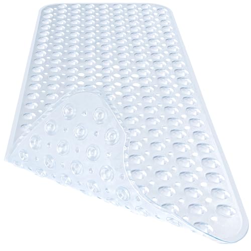 Extra Long Bathtub Mat Non Slip Bath Mat Clear 40"x16" Full Size