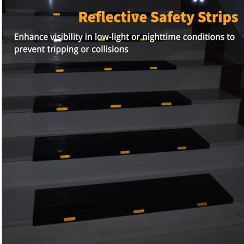 Rubber Stair Treads 36"X10" 10 Pack (360 Sq Ft)