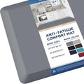 0.8" Thick Kitchen Mat Cushioned Anti Fatigue Rug Comfort Floor Mats