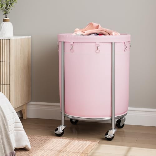 Laundry Basket with Wheels
