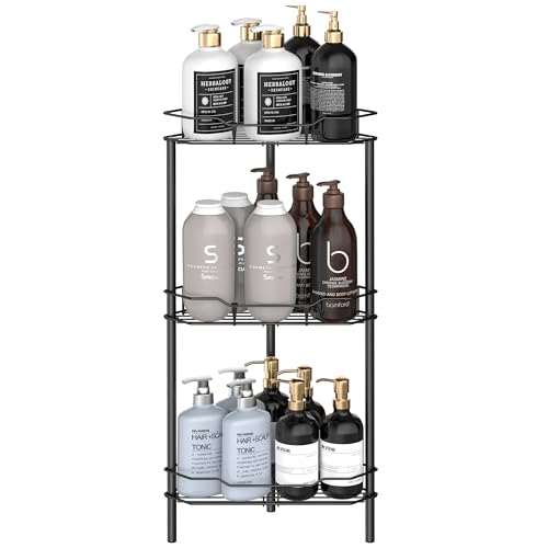 Metal Floor Standing Corner Shower Caddy