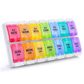 AM PM Weekly Pill Organizer 2 Times A Day