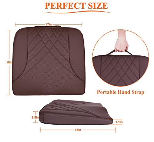 Memory Foam Car Seat Cushion for Driving Comfort and Office Use