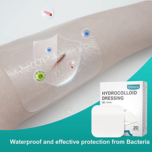 20 Pack Hydrocolloid Wound Dressing (20 Count)