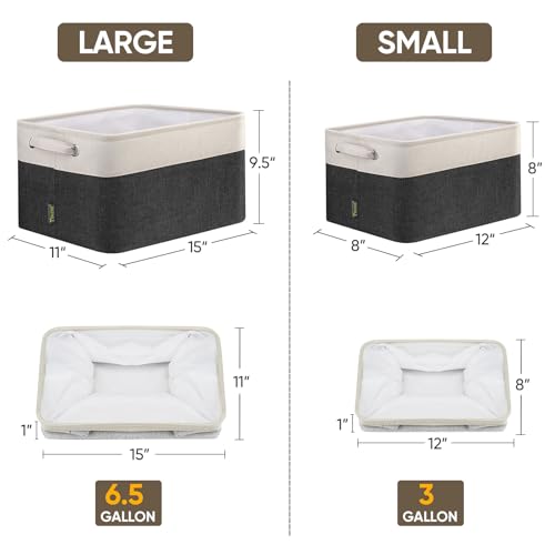 1 Pack Fabric Closet Storage Bins for Shelves