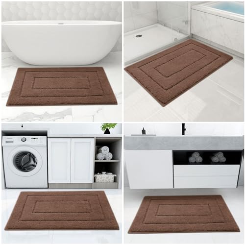 Microfiber Bathroom Rugs 24x16