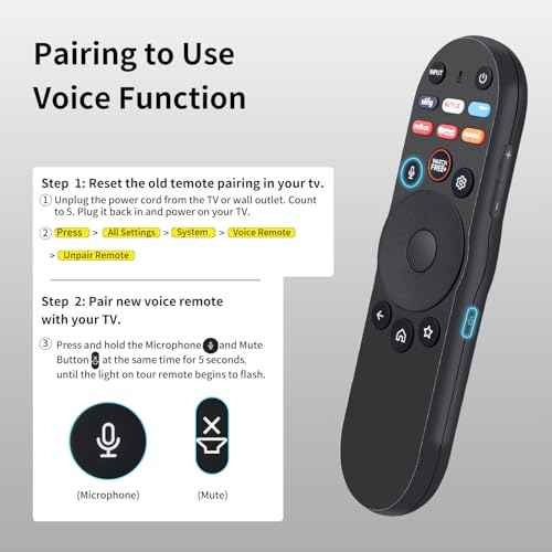 Voice Remote Control for VIZIO