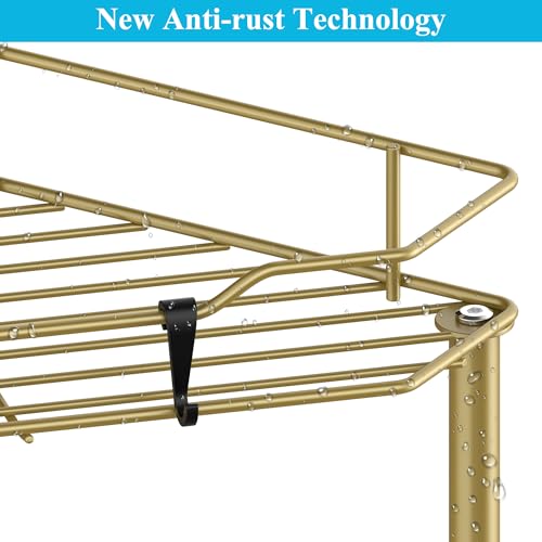 Metal Floor Standing Corner Shower Caddy