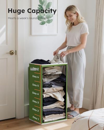 100L Laundry Hamper with Lid