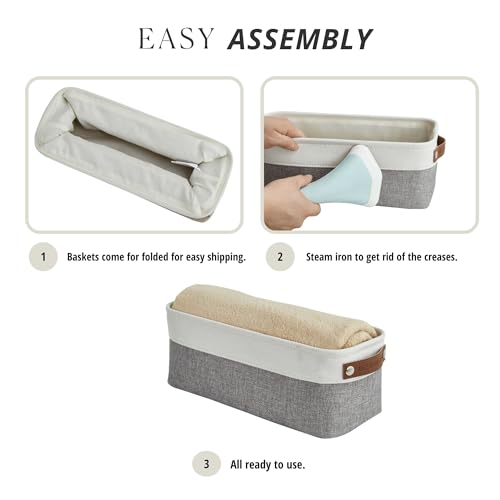 Narrow Storage Bins (4 Count)