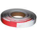 Red and White Reflective Tape Outdoor Waterproof 1 inch X 185 feet