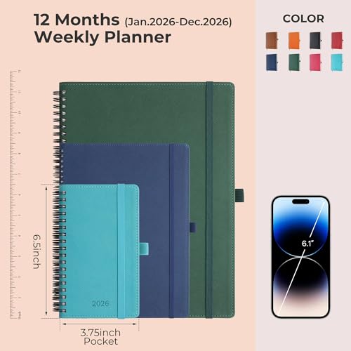 Planner 2026 Daily Weekly and Monthly