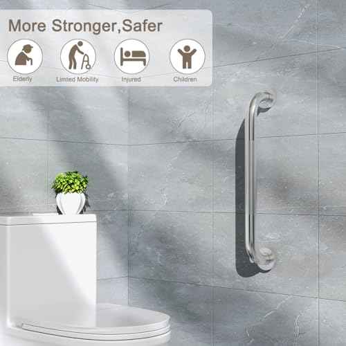 2 Pack Shower Grab Bar