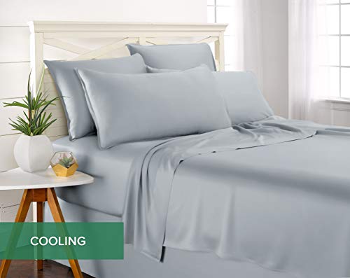 King Sheets Genuine 100% Organic Viscose Derived from Bamboo Bed Sheet Set
