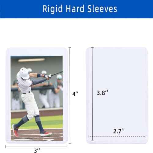 100 Card Sleeves Hard Plastic (100 Count)