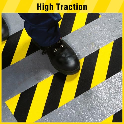 Anti Slip Tape 4in x 33ft Grip Tape for Stairs & Ramps