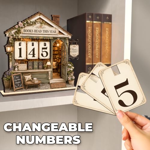 Personalized Books Read This Year Counter Sign