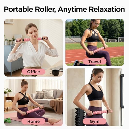 Muscle Roller & Massage Roller Stick for Athletes