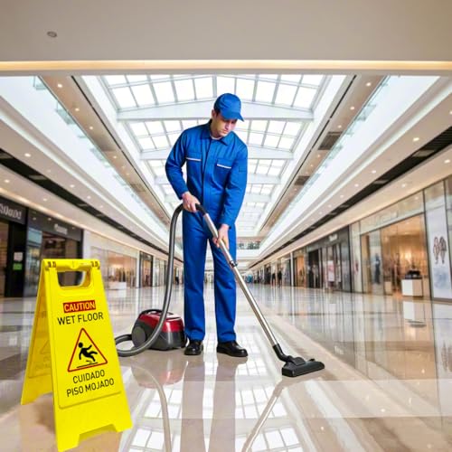 3 Pack Caution wet floor sign (3 Count)