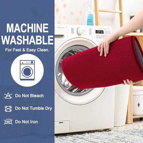 Thick Memory Foam Small Bathroom Rug 24x16