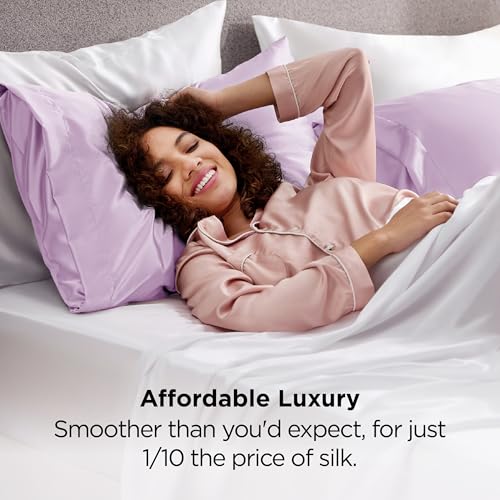 Satin Pillowcases Queen Set of 2 (2 Count)