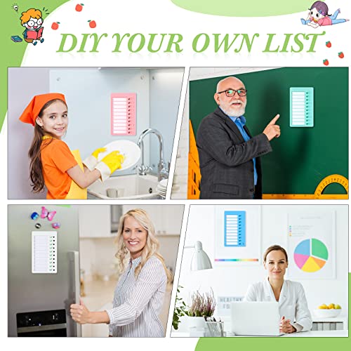 4 Pcs Blank Chore Chart Kids Chore Chart