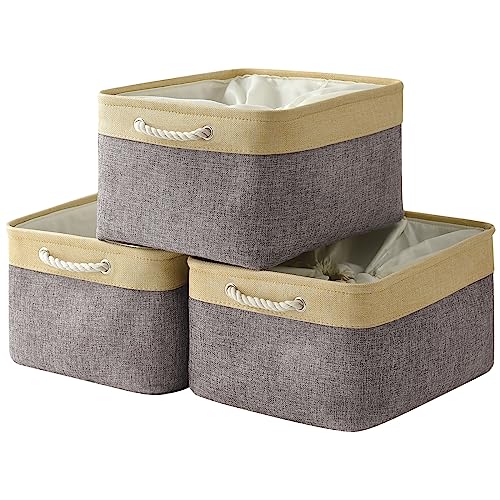 Storage Baskets for Organizing (3 Count)