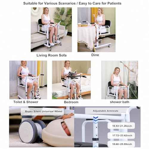 Patient Lift Transfer Chair for Home