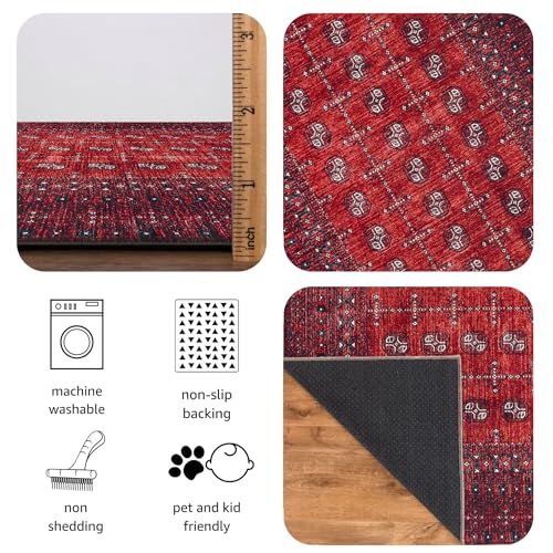 Vintage Washable Area Rug