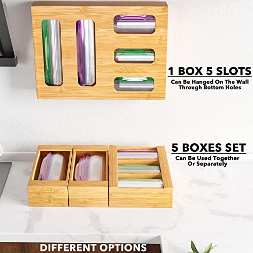 Bag Storage Organizer for Kitchen Drawer