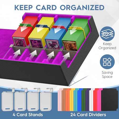 4 Row Trading Card Storage Box