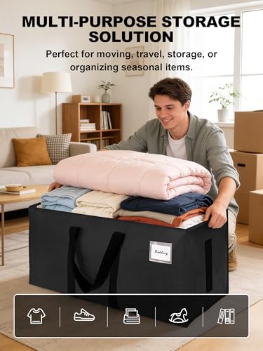 Supports 200lbs Heavy Duty Moving Bags (12 Count)