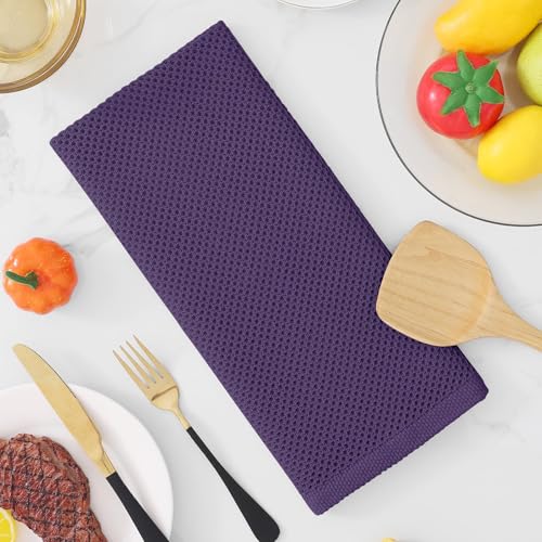 100% Cotton Waffle Weave Kitchen Dish Towels 18 (18 Count)