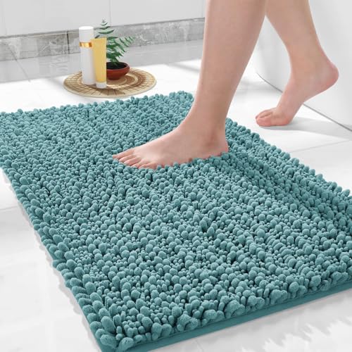 Large Bathroom Rugs Non Slip Washable 36x24 Inch