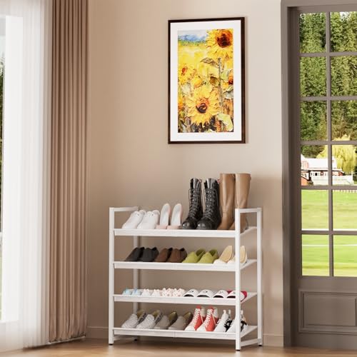 4 Tier Metal Shoe Organizer