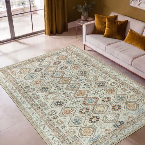 Vintage Washable Entryway Rug