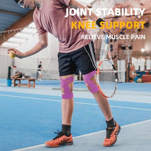 Precut Kinesiology Tape for Knees (10 Count)