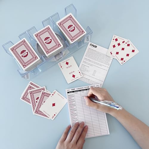 DNB Canasta Card Game Set (9 Count)