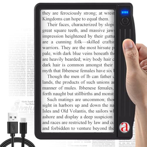 6X 30X Magnifying Glass with Light