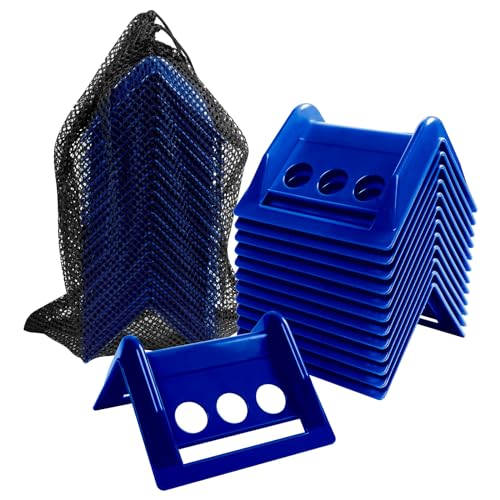 24 Pack 4" Flatbed Edge Protectors with Carrying Case (24 Count)
