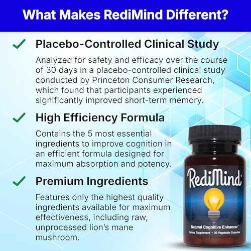Natural Cognitive Support and Brain Supplement (30 Count)