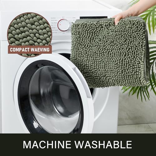 Luxury Bathroom Rug Shaggy Bath Mat 20 x 32 Inch