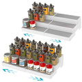 Expandable Spice Rack Organizer for Cabinet (2 Count)