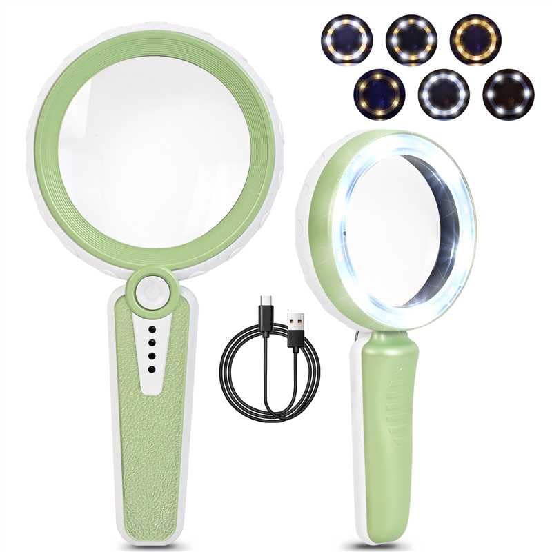 Magnifying Glass with Light