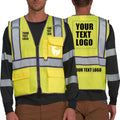 Purple Hi Vis Safety Vest Customizable