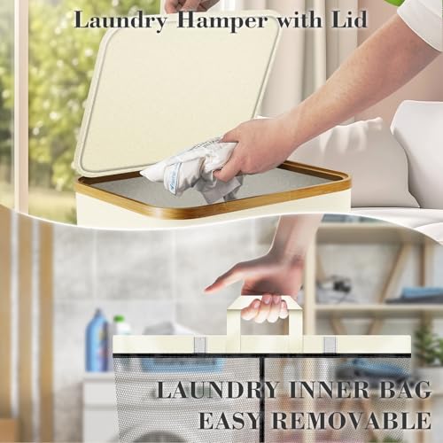 Laundry Hamper with Wheels