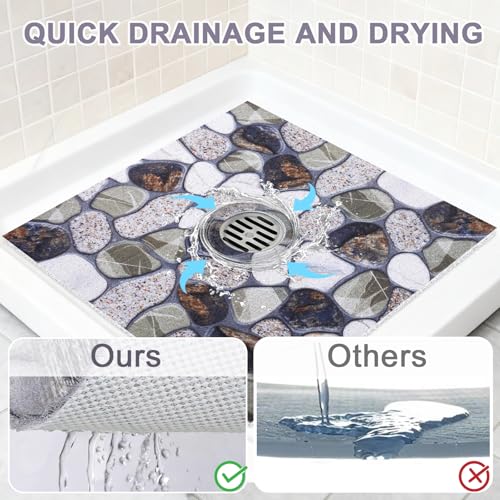 Square Shower Mat Non Slip