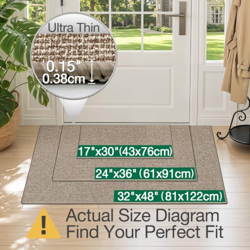 24"x36" Ultra Thin Indoor Doormat