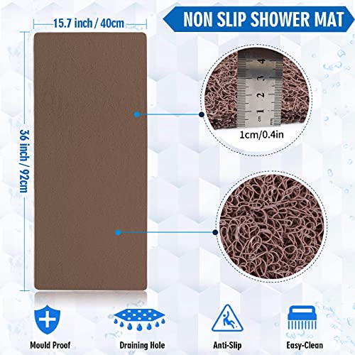 Shower Mats Non Slip Without Suction Cups