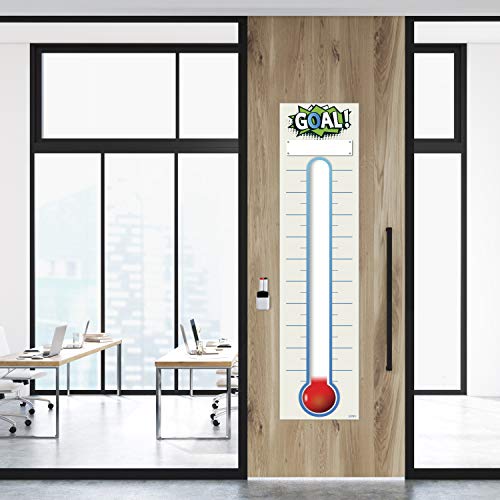 Fundraising Thermometer Chart Goal Tracker Decal